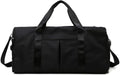 Men and Women's Travel Bag With Shoe Compartment Sports Tote Gym Bag  Overnight Shoulder Bag Large