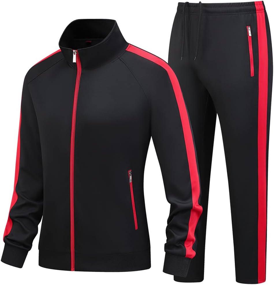 Women's Tracksuit Set 2 Pieces Long Sleeve Outfits Sweatsuits for Women Full Zip Active Sets Athletic Suits