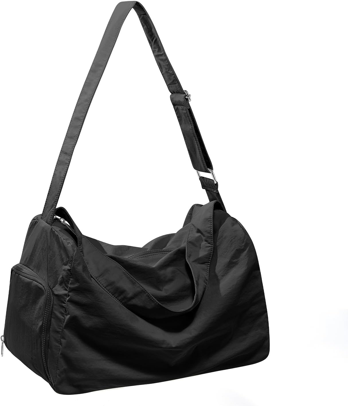 Large Gym Bag for Women Lightweight Carry on Gym Tote Bag, Workout Sport Duffle Bag with Shoe Compartment,Crossbody Shoulder Travel Bag for Swim, Yoge, Dance