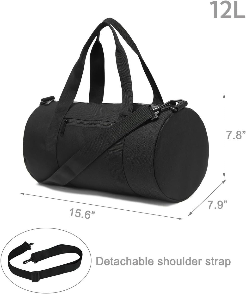 Gym Bag Duffel Bag for Women Men Fitness Sports Bag Workout Adjustable Detachable Shoulder Strap Lightweight Carryon Small Travel Duffle Bag